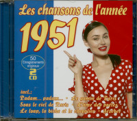 Aperçu: Le chansons de l'annee 1951 (2-CD) Aperçu: Le chansons de l'annee 1951 (2-CD)