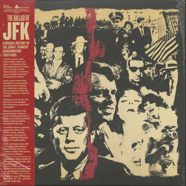 The Ballad Of JFK- A Musical History Of The John F. Kennedy Assassination (LP) The Ballad Of JFK- A Musical History Of The John F. Kennedy Assassination (LP)