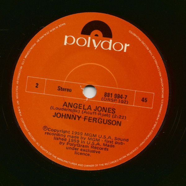 Pretty Eyed Baby - Angela Jones (7inch, 45rpm, SC)
