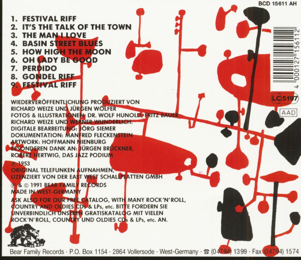 Deutsches Jazz Festival 1953, Frankfurt