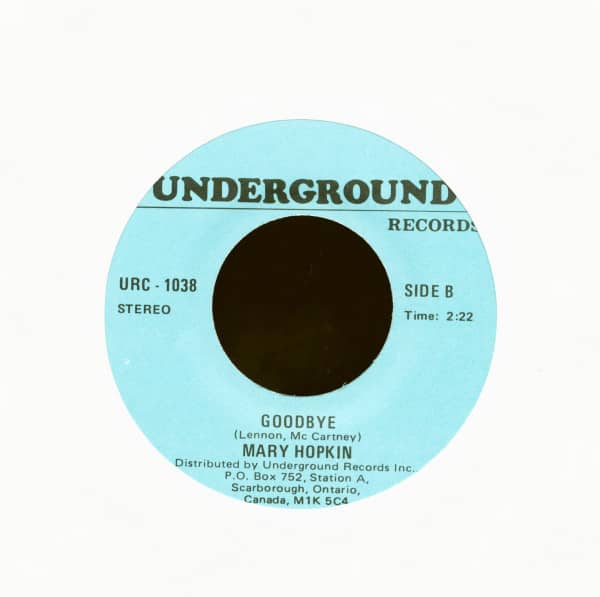 Those Where The Days - Goodbye (7inch, 45rpm)