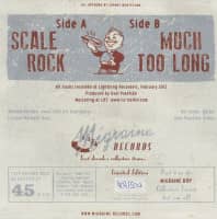 Aperçu: Scale Rock - Much Too Long (7inch, 45rpm, PS, Ltd.) Aperçu: Scale Rock - Much Too Long (7inch, 45rpm, PS, Ltd.)
