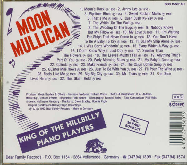 Moon's Rock - Decca & Coral (CD)