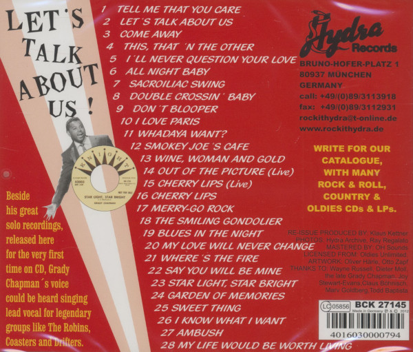 Let's Talk About Us (CD)