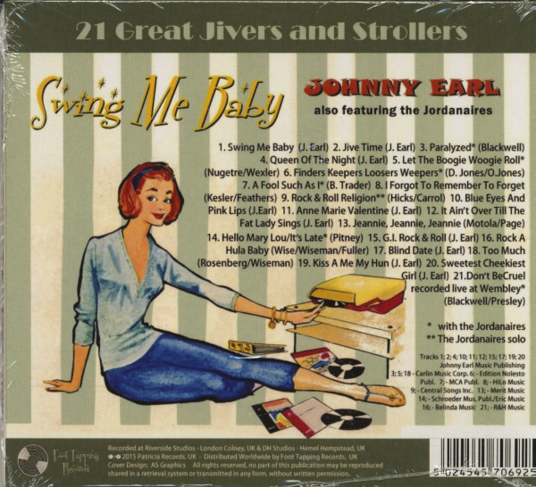 Swing Me Baby - 21 Great Jivers & Strollers (CD)