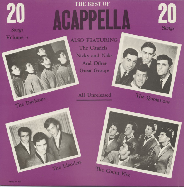 The Best Of Acappella Vol.3 (LP) The Best Of Acappella Vol.3 (LP)