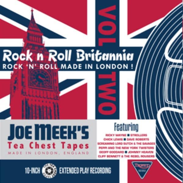 Joe Meek's Tea Chest Tapes - Rock'n'Roll Britannia Vol.2 (LP, 10inch) Joe Meek's Tea Chest Tapes - Rock'n'Roll Britannia Vol.2 (LP, 10inch)