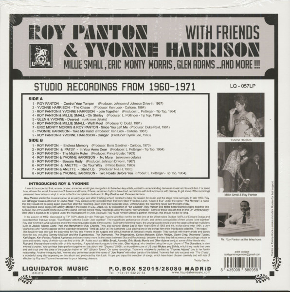 Studio Recordings From 1961 - 1970 (LP)