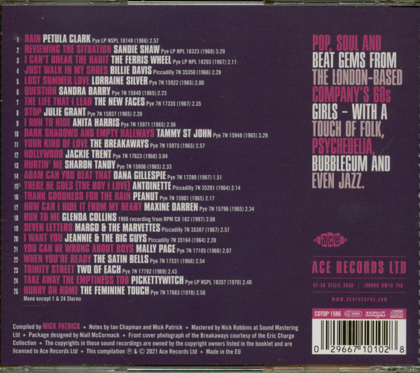 She Wants You! Pye Records' Feminine Side 19654-1970 (CD)
