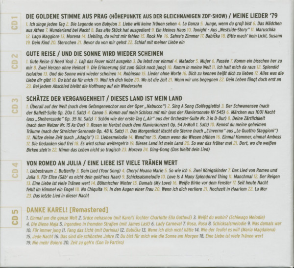 Danke Karel! Remastered & Raritäten (5-CD)