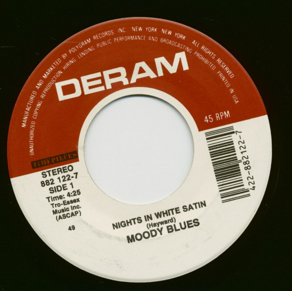 Tuesday Afternoon - Nights In White Satin (7inch, 45rpm)