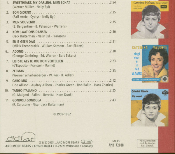 Caterina Valente In Holland (CD)