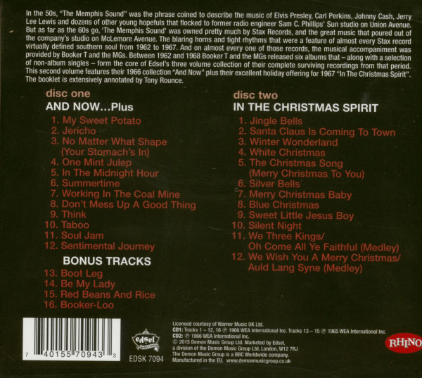 And Now & In The Christmas Spirit (2-CD)