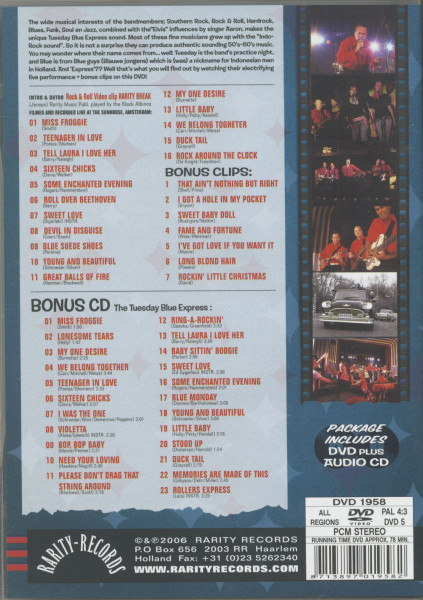 Live At The Sunhouse - Tuesday Blue Express (DVD + CD)
