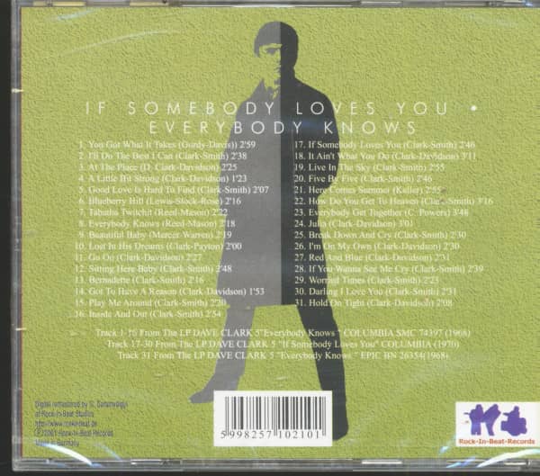 If Somebody Loves You / Everybody Knows (CD)