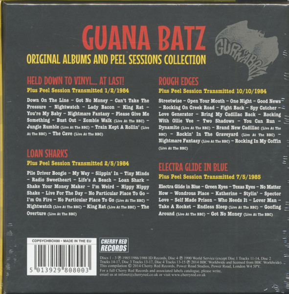 Original Albums And Peel Sessions Collection (4-CD Box)