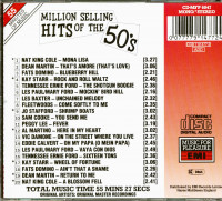 Aperçu: Million Selling Hits Of The 50s (CD) Aperçu: Million Selling Hits Of The 50s (CD)