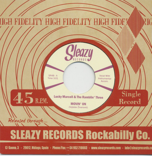 Movin' On - Heartbreakin' Mama - No Second Chance (7inch, 45rpm, EP, CS)