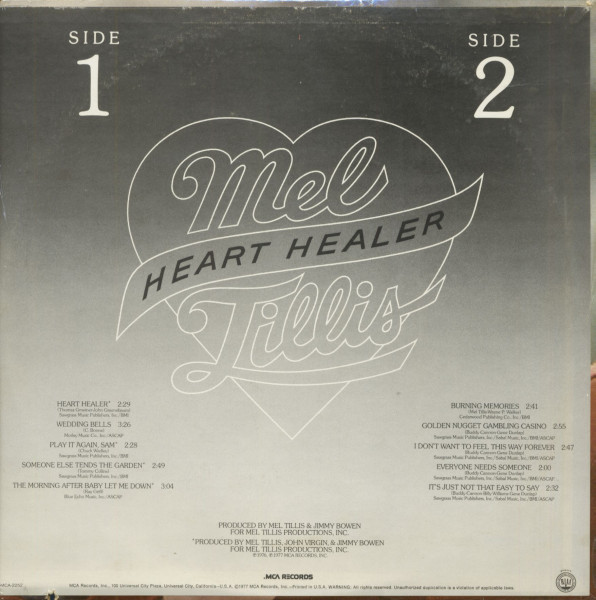 Heart Healer (LP, Cut-Out)