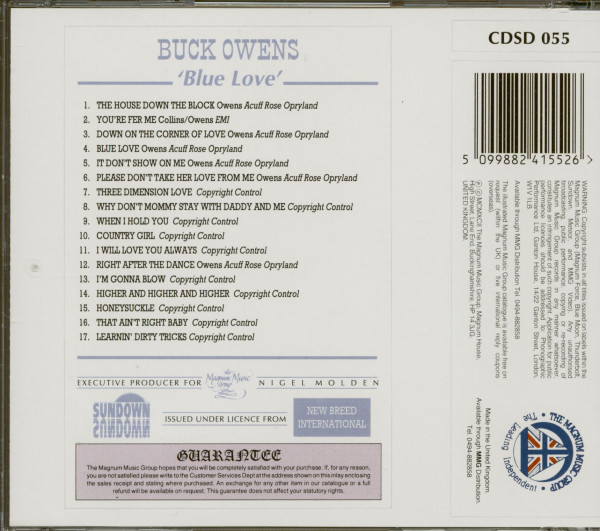 Blue Love (CD)