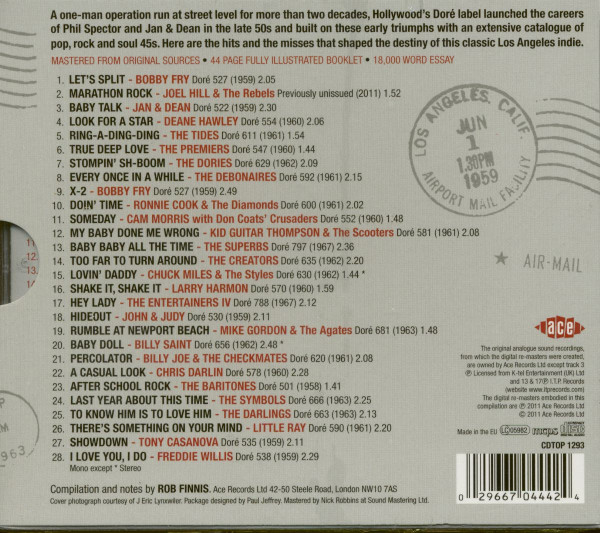 The Dore Story - Postcards From Los Angeles 1958-1964 (CD)