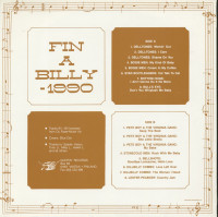 Aperçu: Fin A Billy - 1990 (LP) Aperçu: Fin A Billy - 1990 (LP)