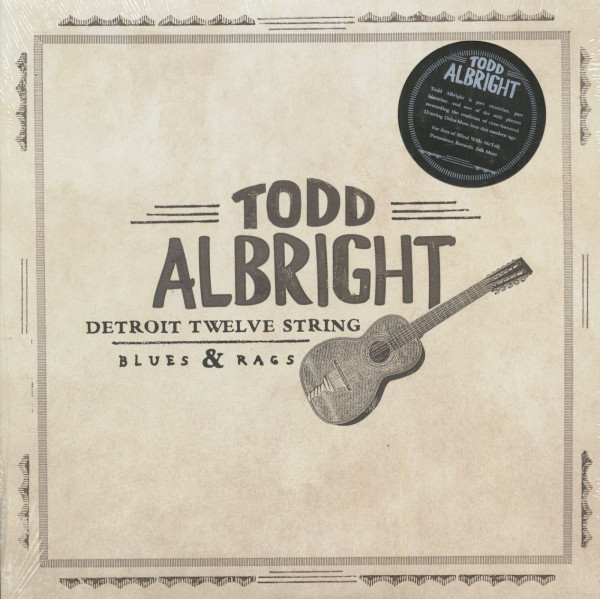 Detroit Twelve String Blues And Rags (LP, 180g Vinyl) Detroit Twelve String Blues And Rags (LP, 180g Vinyl)