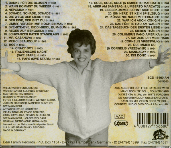 Liebeskummer lohnt sich nicht - Die deutschen Aufnahmen 1961-65 (CD)