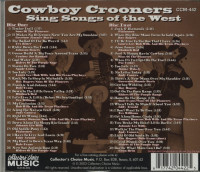 Aperçu: Cowboy Crooners Sing Songs Of The West (2-CD) Aperçu: Cowboy Crooners Sing Songs Of The West (2-CD)