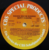 Aperçu: Rock'n Roll'n Robbins - Marty Robbins Sings (LP) Aperçu: Rock'n Roll'n Robbins - Marty Robbins Sings (LP)