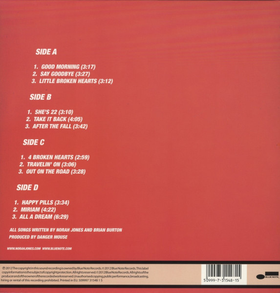 Little Broken Hearts (LP)