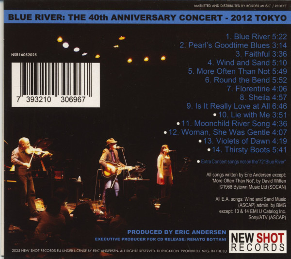Blue River Live in Tokyo (CD)