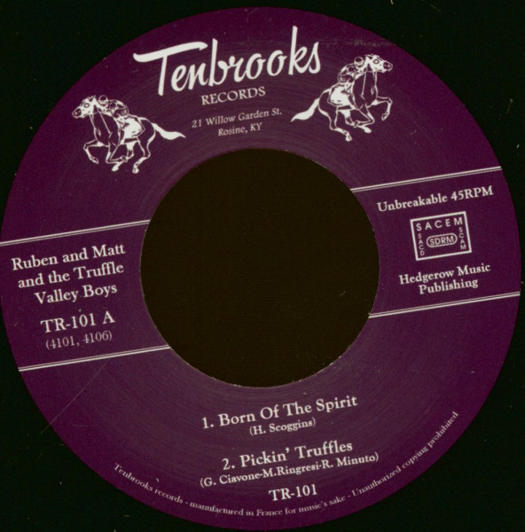 Born Of The Spirit - Pickin' Truffles - Tell Me Little Darling - A Wonderful Home (7inch, 45rpm, EP)