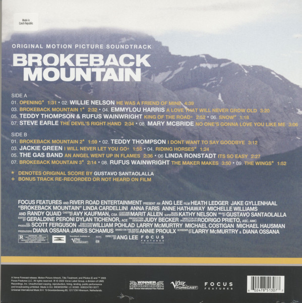 Brokeback Mountain -Original Motion Picture Soundtrack (LP)
