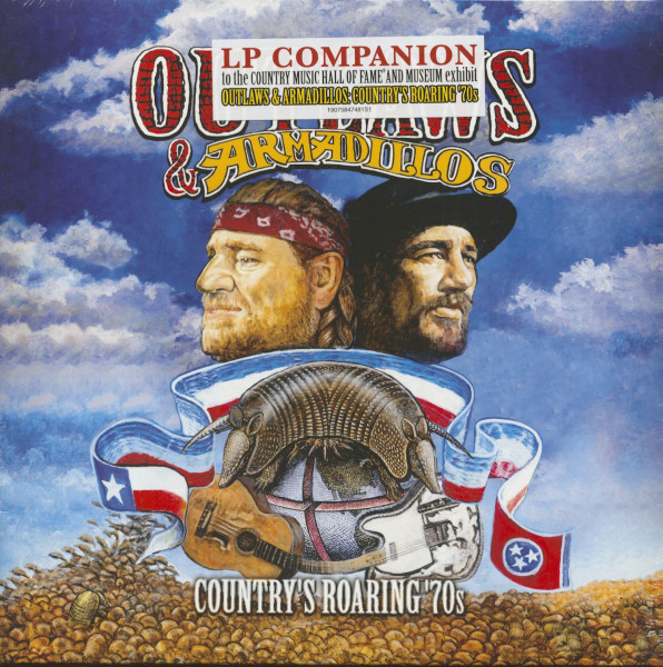 Outlaws And Armadillos - Country's Roaring '70s (LP) Outlaws And Armadillos - Country's Roaring '70s (LP)