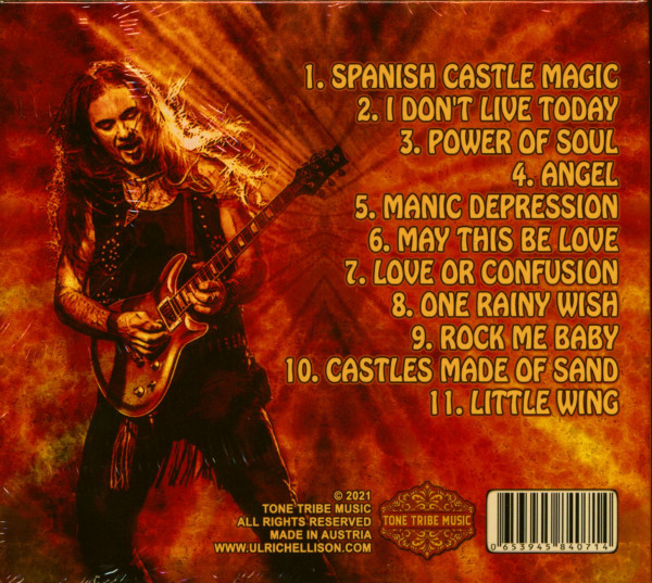 Power Of Soul (A Tribute To Jimmi Hendrix) (CD)