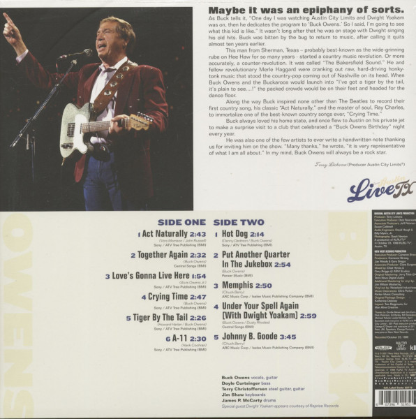 Live From Austin, TX (LP, 180g Vinyl)