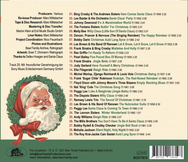 Here Comes Santa Claus - 29 Swinging Chestnuts (CD)