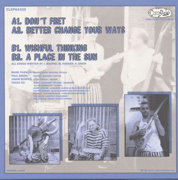 Don't Fret - Ne Fret Pas! (LP, colored Vinyl, EP)