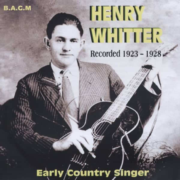 Early Country Singer