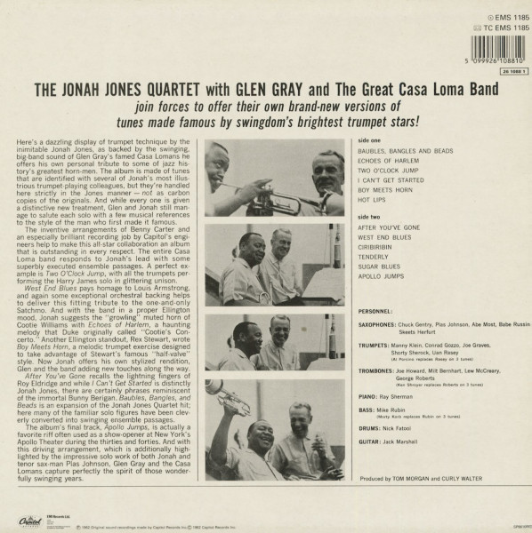 Jonah Jones & Glen Gray (LP)