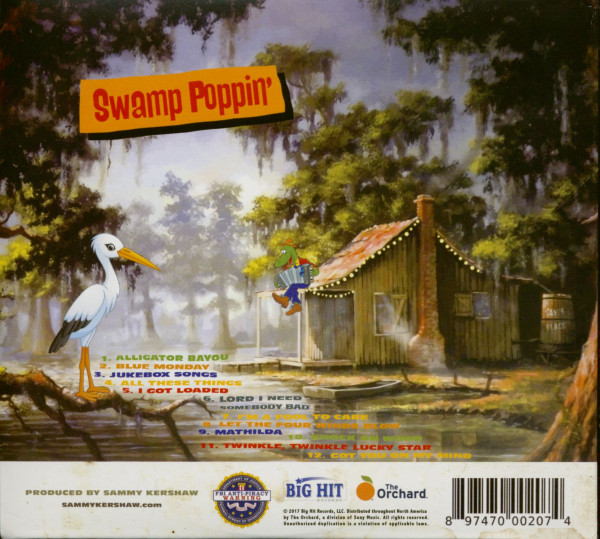 Swamp Poppin' (CD)