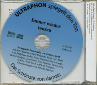 Aperçu: Immer wieder tanzen - Swingende Tanzmusik von 1940 bis 1943 (CD) Aperçu: Immer wieder tanzen - Swingende Tanzmusik von 1940 bis 1943 (CD)