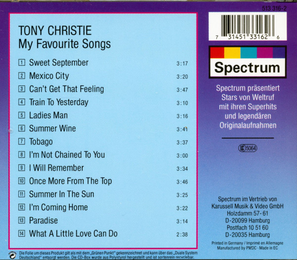 My Favourite Songs (CD)