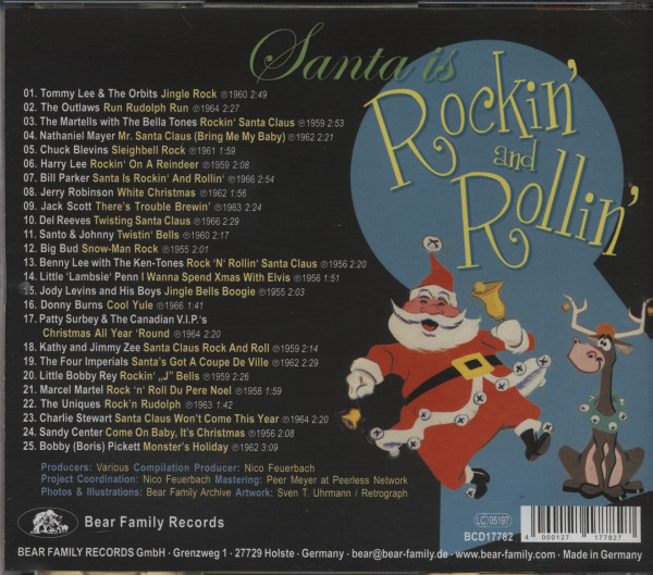 Santa Is Rockin' And Rollin' (CD)