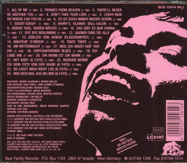 Why Don't You Take All Of Me (CD)