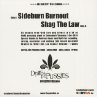 Aperçu: Sideburn Burnout - Shag The Law (7inch, 45rpm, PS, BC) Aperçu: Sideburn Burnout - Shag The Law (7inch, 45rpm, PS, BC)