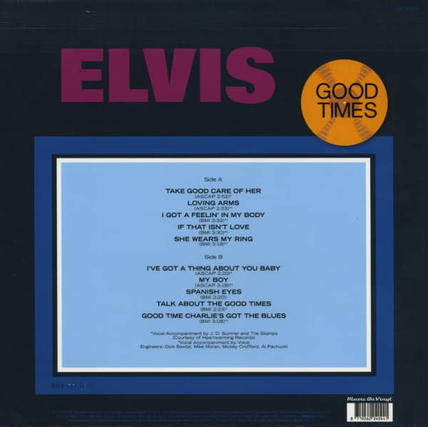 Good Times (LP, 180g colored Vinyl, Ltd.)