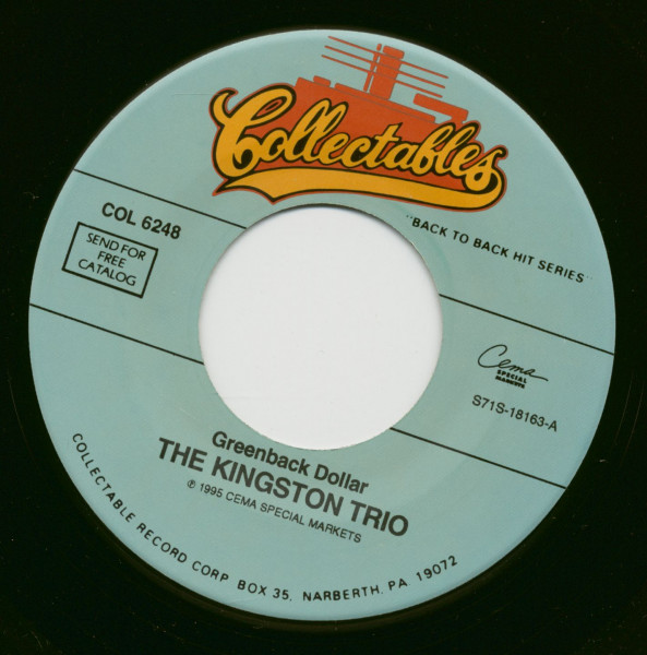 Greenback Dollar - Reverend Mr. Black (7inch, 45rpm) Greenback Dollar - Reverend Mr. Black (7inch, 45rpm)