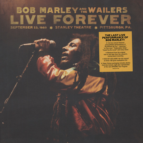 Marley, Bob & The Wailers Live Forever (3LPs & 2-CDs)